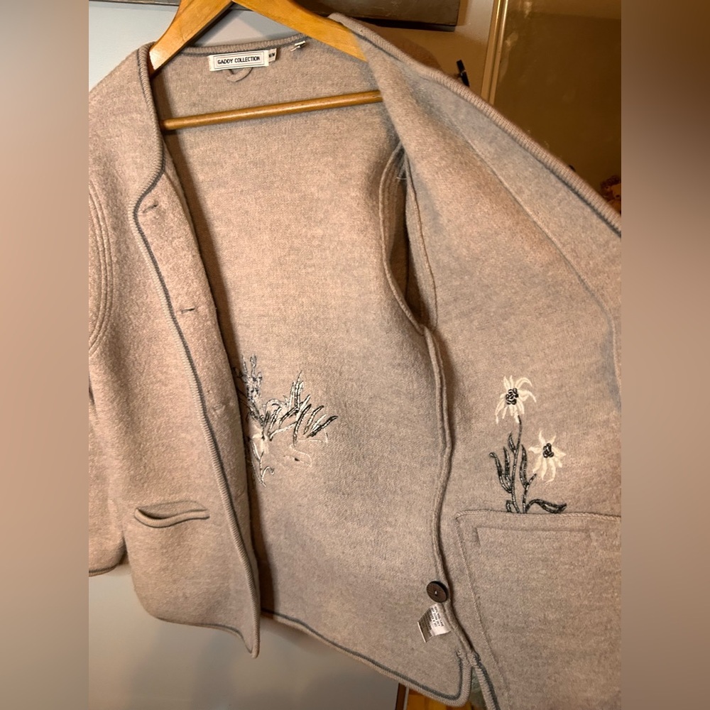 100% wool handmade cardigan - Picture 13 of 16